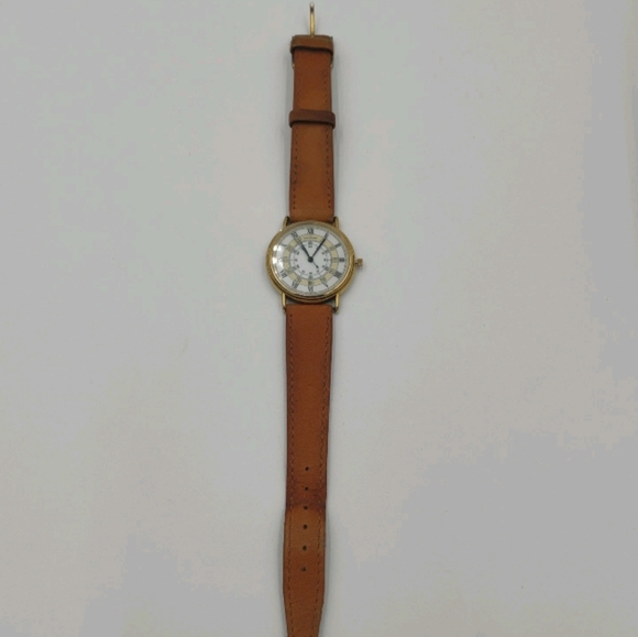 Movado Gold Tone Watch - Picture 1 of 6